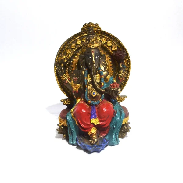 Ganesha 17cm Vermelho