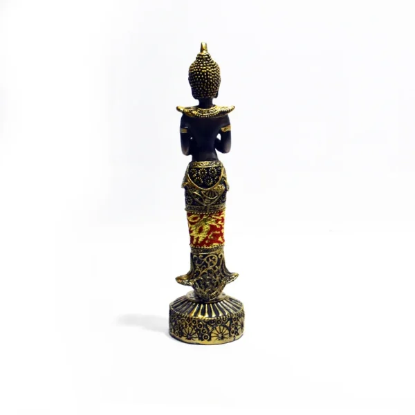 Buda Tibetano 25cm C/Tecido A - Image 4