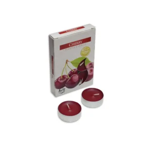Vela Rechaud 6un - Cherry