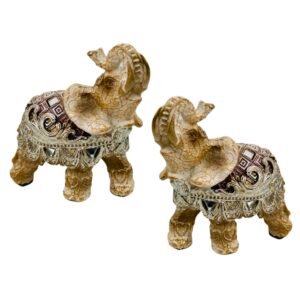 Elefante 08cm - Conjunto 2pç