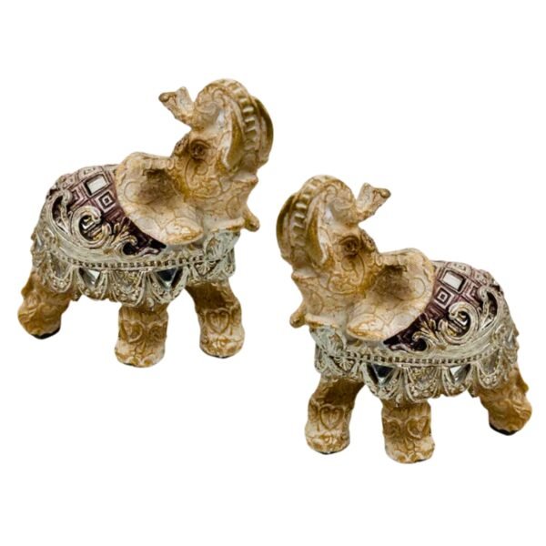 Elefante 08cm - Conjunto 2pç