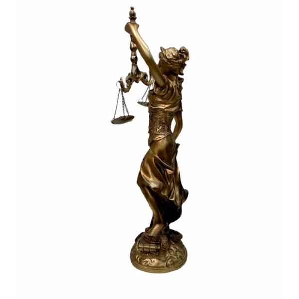 Dama Da Justiça 39,5cm Dourada - Image 2