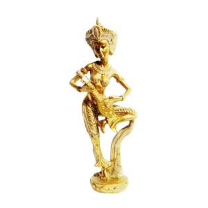 Deusa Tara Dourada C/Sitara 33cm