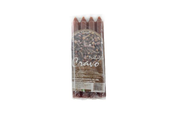 Vela Palito Perf 18g Cravo