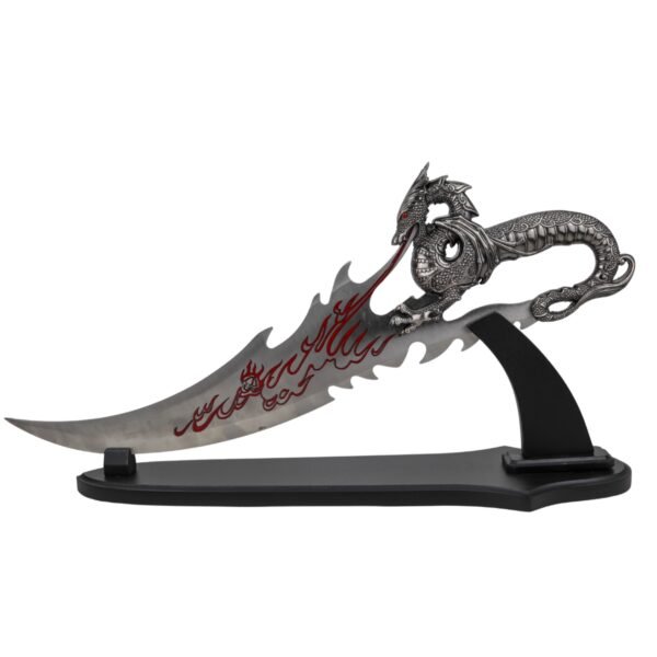 Espada 55cm Dragão C/Suporte