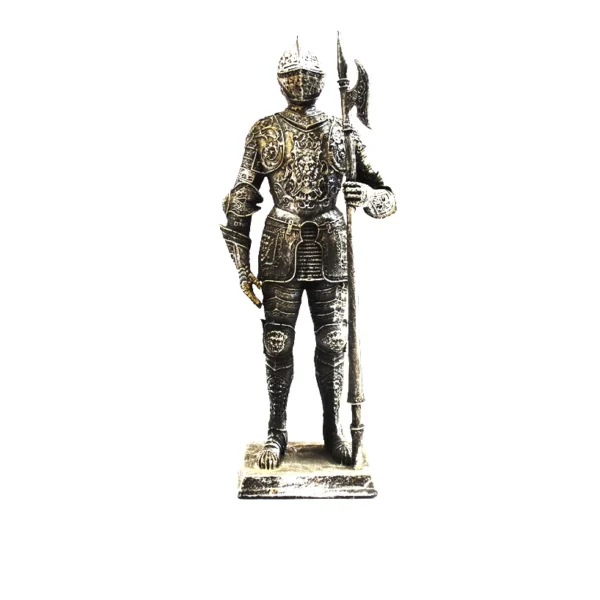 Guerreiro Medieval - 33cm C/Machado