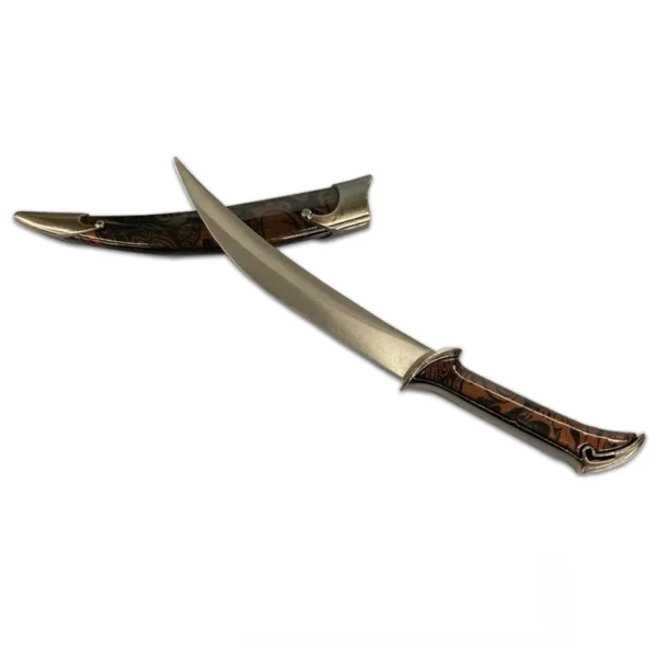 Adaga 29,5cm Preta C/Bronze
