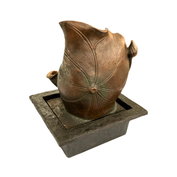 Fonte De Água Decorativa Buda 26cm Dourado Bivolt - Motor 01 Led - Image 3