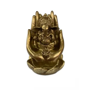 Incensário 11,5cm Mão C/ Ganesha