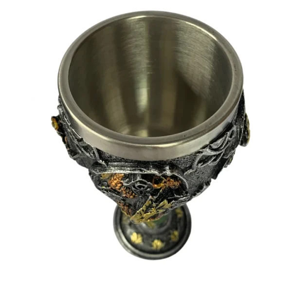 Cálice Decorativo Colecionável 18,5Cm Dragões - Image 3