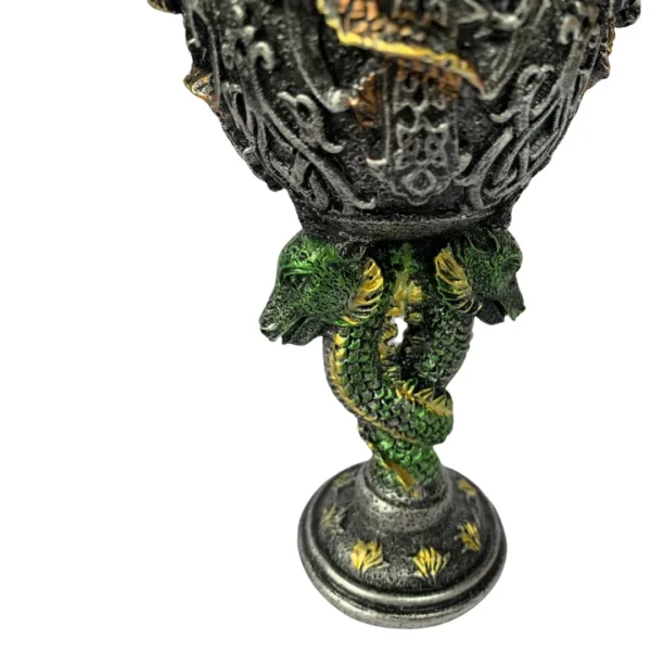 Cálice Decorativo Colecionável 18,5Cm Dragões - Image 4