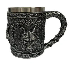 Caneca Decorativa Colecionável 11,5Cm Lobo