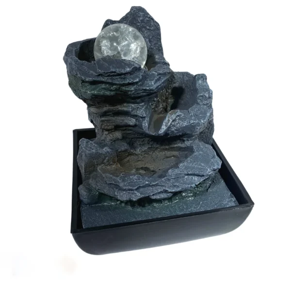 Fonte Decorativa Cascata C/Bola - 17,5Cm - Image 2