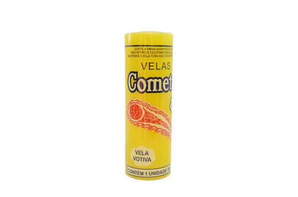 Vela 7 Dias Cor - Amarela