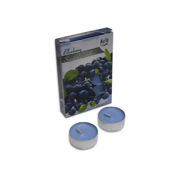Vela Rechaud 6un - Blueberry
