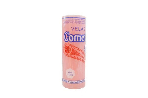 Vela 7 Dias Cor - Rosa