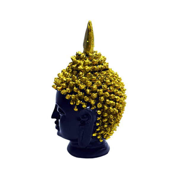 Buda Tibetano Cabeça Dourada 15cm - Image 3