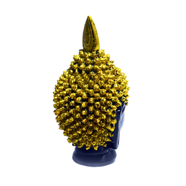 Buda Tibetano Cabeça Dourada 15cm - Image 4
