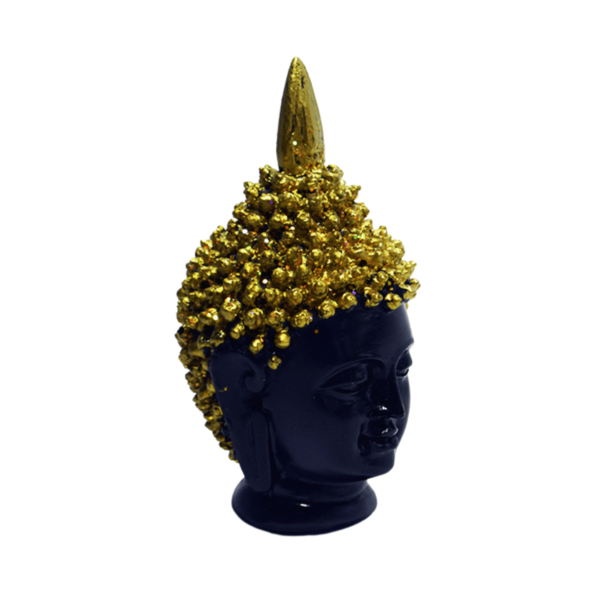Buda Tibetano Cabeça Dourada 15cm - Image 2